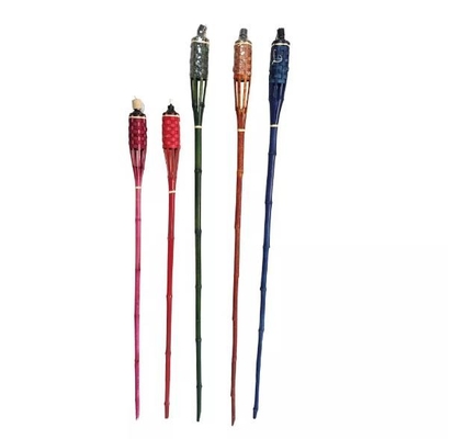 tochas de bambu de 120cm com o cartucho largo do óleo da boca do metal impermeável