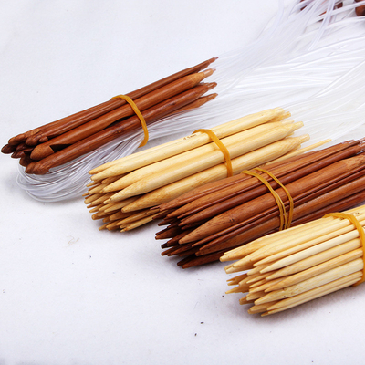 O ponto dobro carbonizou as agulhas de confecção de malhas circulares de bambu para a camiseta das peúgas