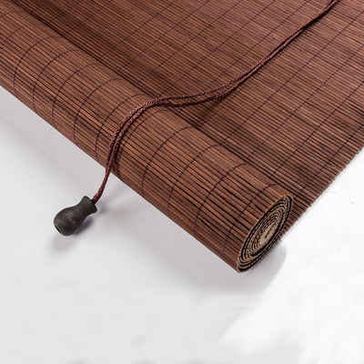 da cortina de bambu feito a mão do rolo da altura do comprimento 2m de 1m decoração de proteção da casa da privacidade