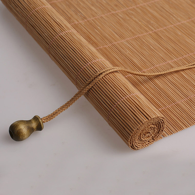 O rolo natural de bambu cega acima a prova de Windows Sun do bambu da altura do comprimento 2m de 1.5m