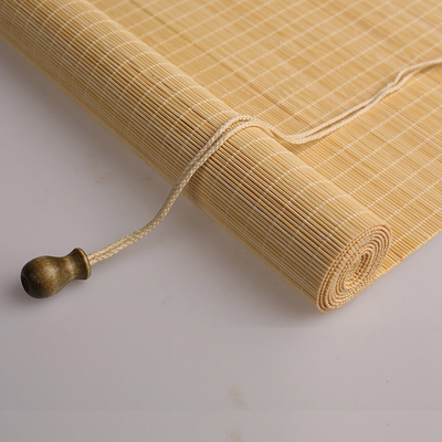 A altura feito à mão de 1.5m cortinas de rolo de bambu naturais protege a decoração solar do controle