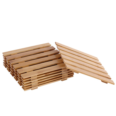 planta de bambu Tray Anti Scratch Table Mat de 9cm dentro para potenciômetros suculentos da planta