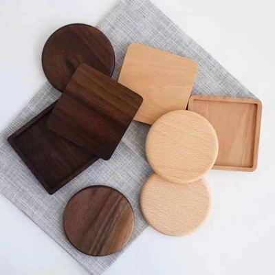 dos pires de bambu da planta de 9cm tabela Mat For Succulent Plant Pots do risco anti