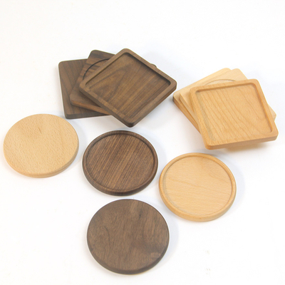 Esteira impermeável de Mat For Home Cafe Drinking da pousa-copos das pousas-copos de bambu vazias redondas
