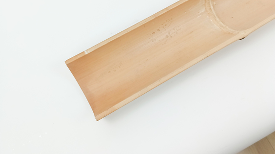 Do diâmetro de bambu do comprimento 3cm das venezianas 150cm de Tonkin bastões contínuos de pintura naturais