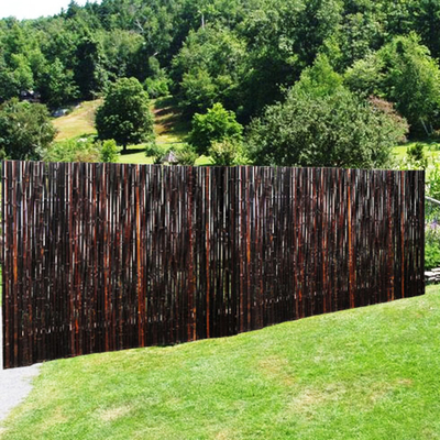 Tela de bambu rolada reusável da privacidade