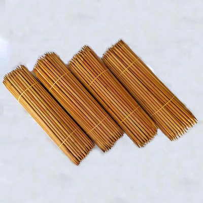 Set de Agulhas de tricô, Agulhas de tricô de bambu carbonizado para DIY criativo feito à mão