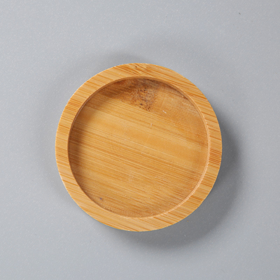 Caminhadas de bambu natural, bandeja de bambu quadrada, para bebidas, artesanato, suculentos.