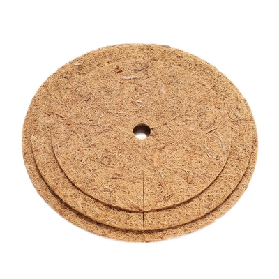 Fibra de Coco Mulch Anel Protector Mat para árvore de disco de cobertura de plantas
