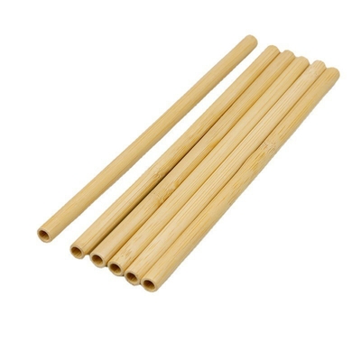 Palhinhas de bambu ecológicas, solução sustentável, reutilizável e biodegradável para bebidas