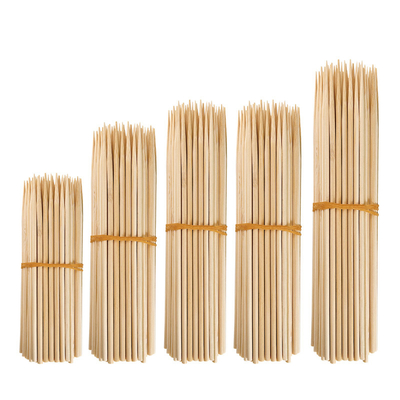 Natureza Bamboo Flower Stick Para arranjo de jardim Tintura Bamboo Stick Flower Support