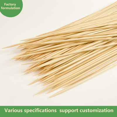 Natureza Bamboo Flower Stick Para arranjo de jardim Tintura Bamboo Stick Flower Support