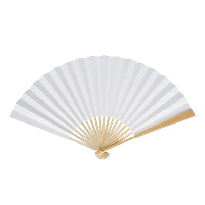 Ventilador dobrável de bambu: ventilador portátil feito à mão para resfriamento, decoração e presentes