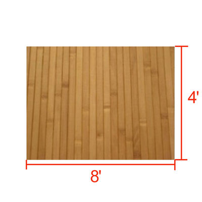 Papel de parede de bambu orgânico elegante e durável para decoração moderna