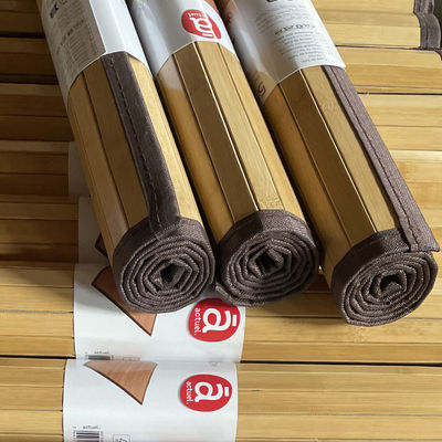 Transforme sua casa com tapete de chão de bambu sustentável antiderrapante