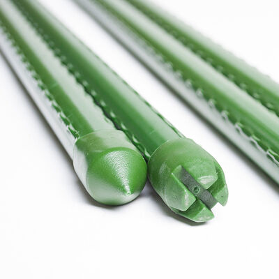 90cm L 8mm Diâmetro Plantas Suporter Cane de aço New Design plástico revestido trellis jardim para estufas confortáveis