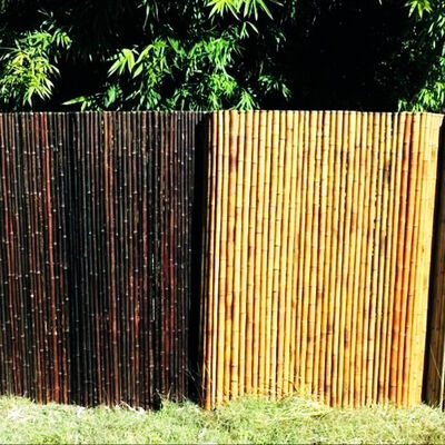 Cerca de Bambu Natural de Alta Qualidade para Decoração Externa e Privacidade no Jardim