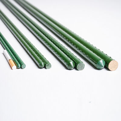 Estacas de Metal Revestidas de Plástico Estacas Verdes de Jardim para Suporte de Plantas Trepadeiras Paisagismo Cercas
