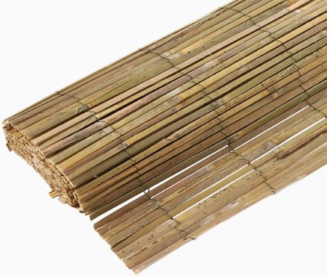 Rolo de tela de privacidade de vedação de bambu dividido durável para paisagismo exterior e decoração de pátio