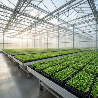 Taça de sementeira de plástico, taça de germinação de viveiro para plantas e sementes