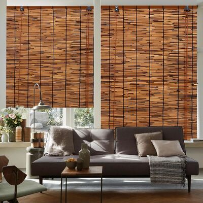 Blindagem natural com 70% de bloqueio de luz Fácil de instalar e maior duração para decoração de varanda